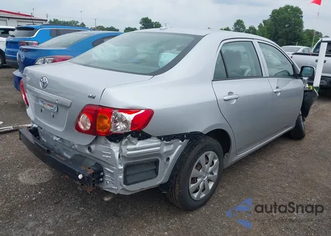 2009 Toyota Corolla Le from USA, damaged, VIN JTDBL40E799052219
